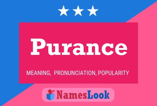 Purance Naam Poster