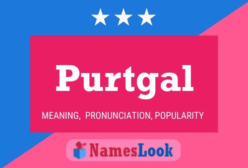 Purtgal Naam Poster