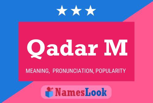 Qadar M Naam Poster