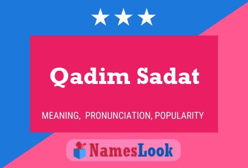 Qadim Sadat Naam Poster