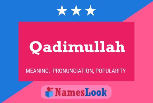 Qadimullah Naam Poster