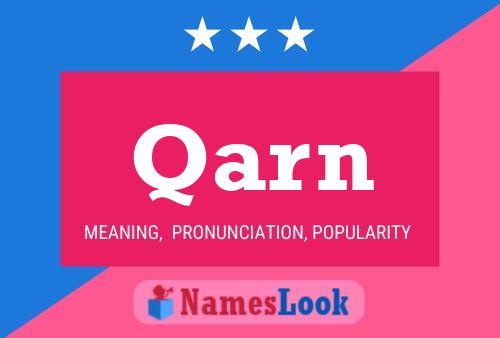 Qarn Naam Poster