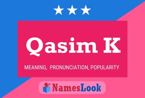 Qasim K Naam Poster