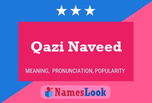 Qazi Naveed Naam Poster