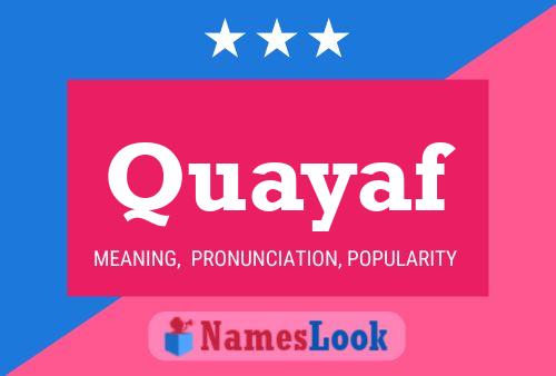 Quayaf Naam Poster