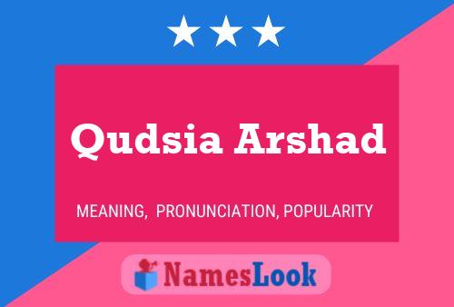 Qudsia Arshad Naam Poster