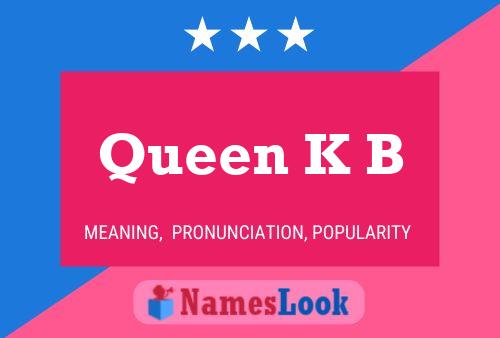 Queen K B Naam Poster