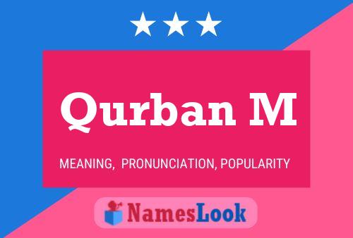 Qurban M Naam Poster