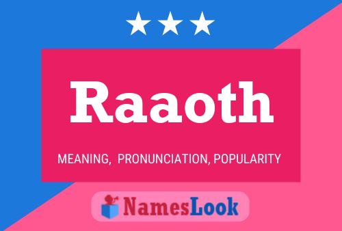 Raaoth Naam Poster