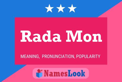 Rada Mon Naam Poster