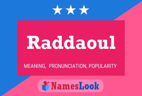 Raddaoul Naam Poster