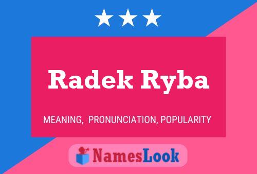 Radek Ryba Naam Poster