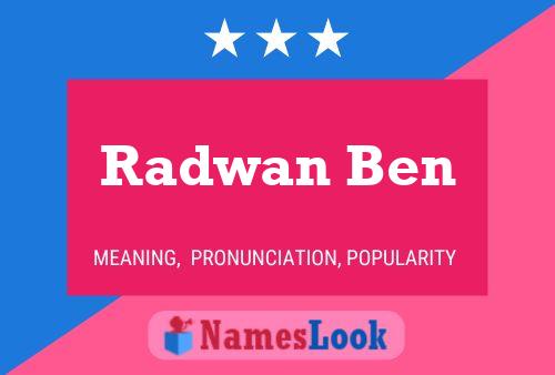 Radwan Ben Naam Poster