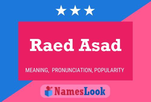 Raed Asad Naam Poster