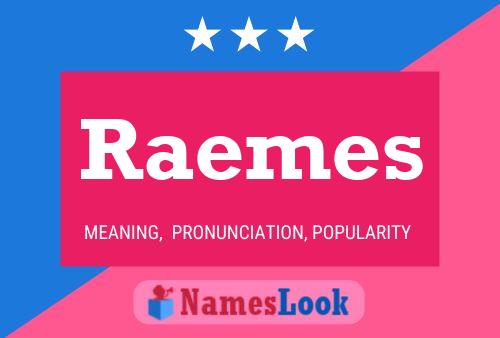 Raemes Naam Poster