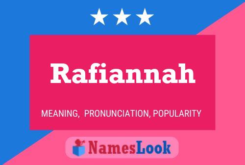 Rafiannah Naam Poster