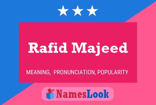 Rafid Majeed Naam Poster