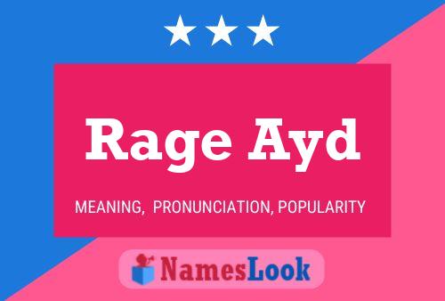 Rage Ayd Naam Poster