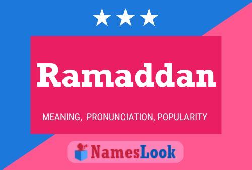 Ramaddan Naam Poster