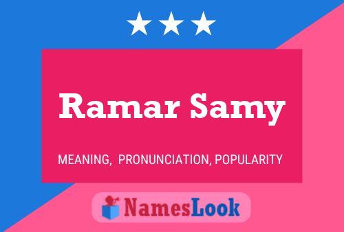 Ramar Samy Naam Poster