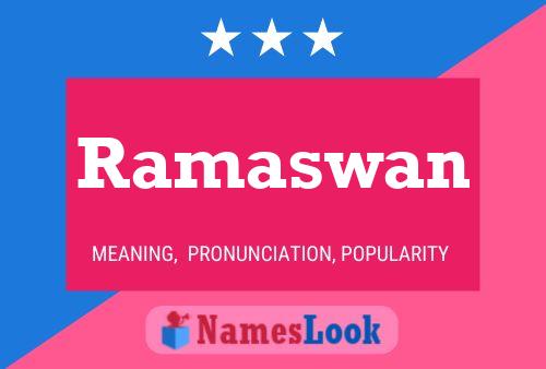 Ramaswan Naam Poster