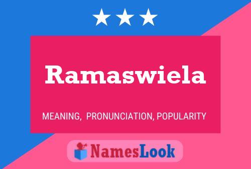 Ramaswiela Naam Poster