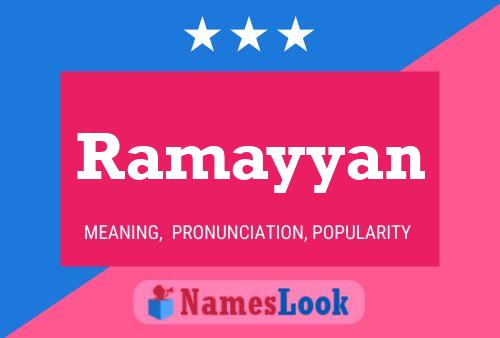 Ramayyan Naam Poster