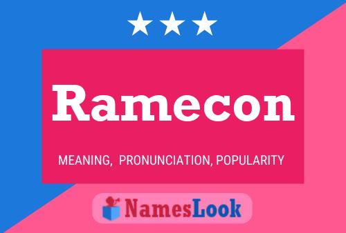 Ramecon Naam Poster