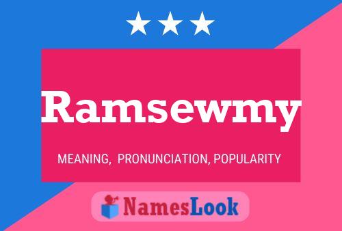 Ramsewmy Naam Poster