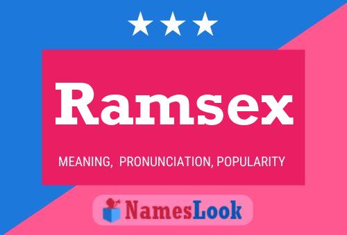 Ramsex Naam Poster