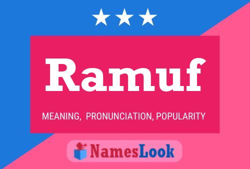 Ramuf Naam Poster