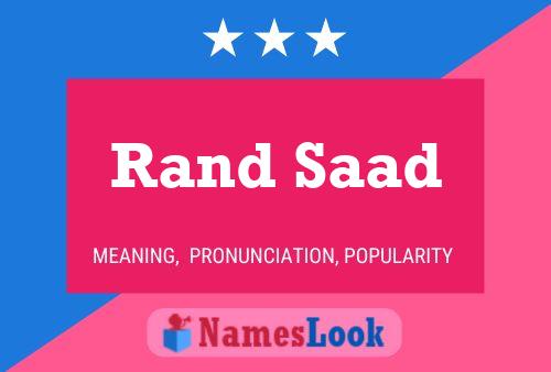 Rand Saad Naam Poster