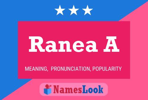 Ranea A Naam Poster