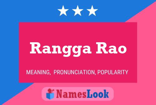 Rangga Rao Naam Poster