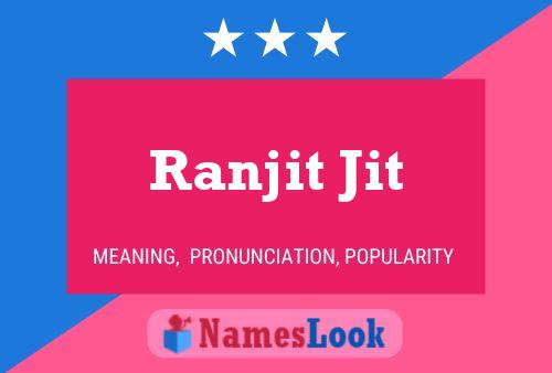 Ranjit Jit Naam Poster