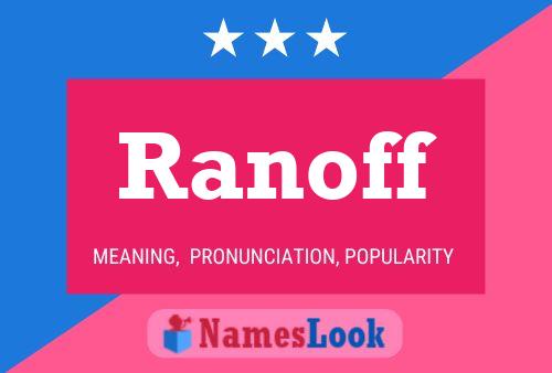 Ranoff Naam Poster