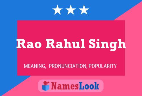 Rao Rahul Singh Naam Poster