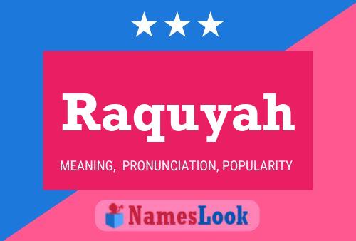 Raquyah Naam Poster