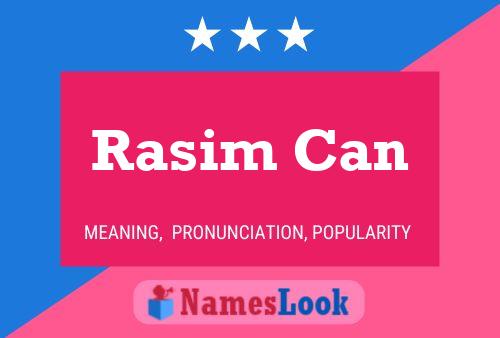 Rasim Can Naam Poster