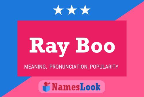 Ray Boo Naam Poster