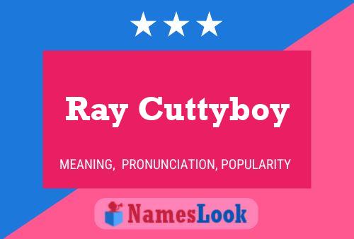 Ray Cuttyboy Naam Poster