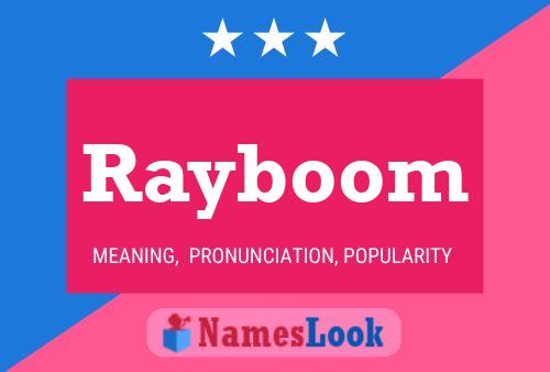 Rayboom Naam Poster