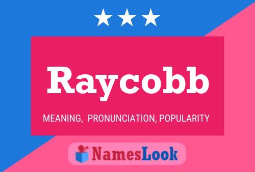 Raycobb Naam Poster