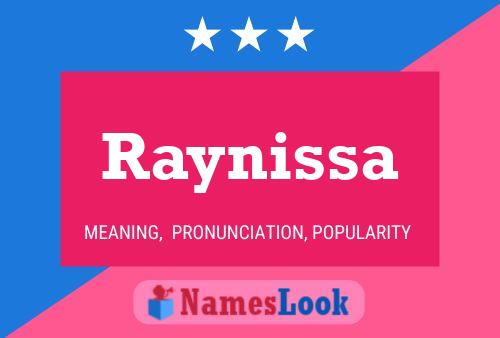 Raynissa Naam Poster