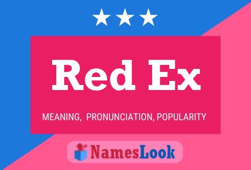 Red Ex Naam Poster