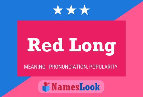 Red Long Naam Poster