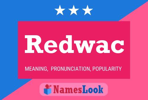 Redwac Naam Poster