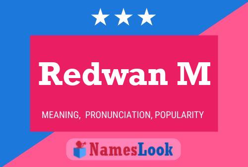 Redwan M Naam Poster