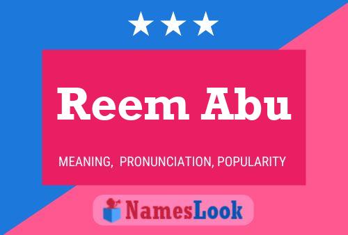 Reem Abu Naam Poster