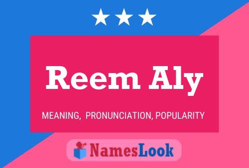 Reem Aly Naam Poster